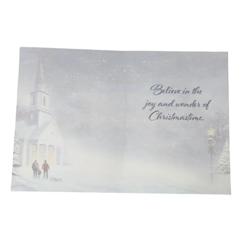 Set of 7 Christmas/Holiday Greeting Cards with Envelopes 